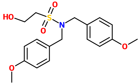 MC085173 N,N-Bis(4-methoxybenzyl)-2-hydroxyethanesulfonamide